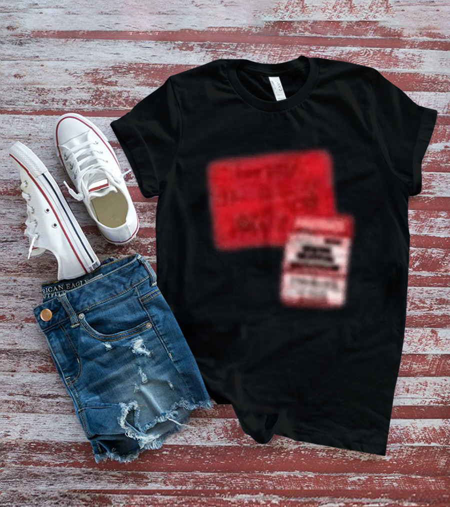 Revealed Clothing Hardwell Sticker Tour 2026 Red Visions T-Shirt