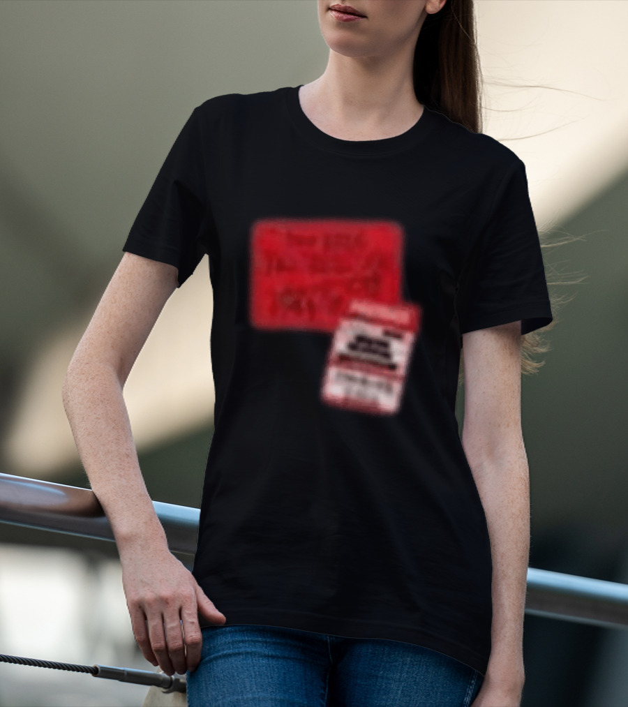 Revealed Clothing Hardwell Sticker Tour 2026 Red Visions T-Shirt