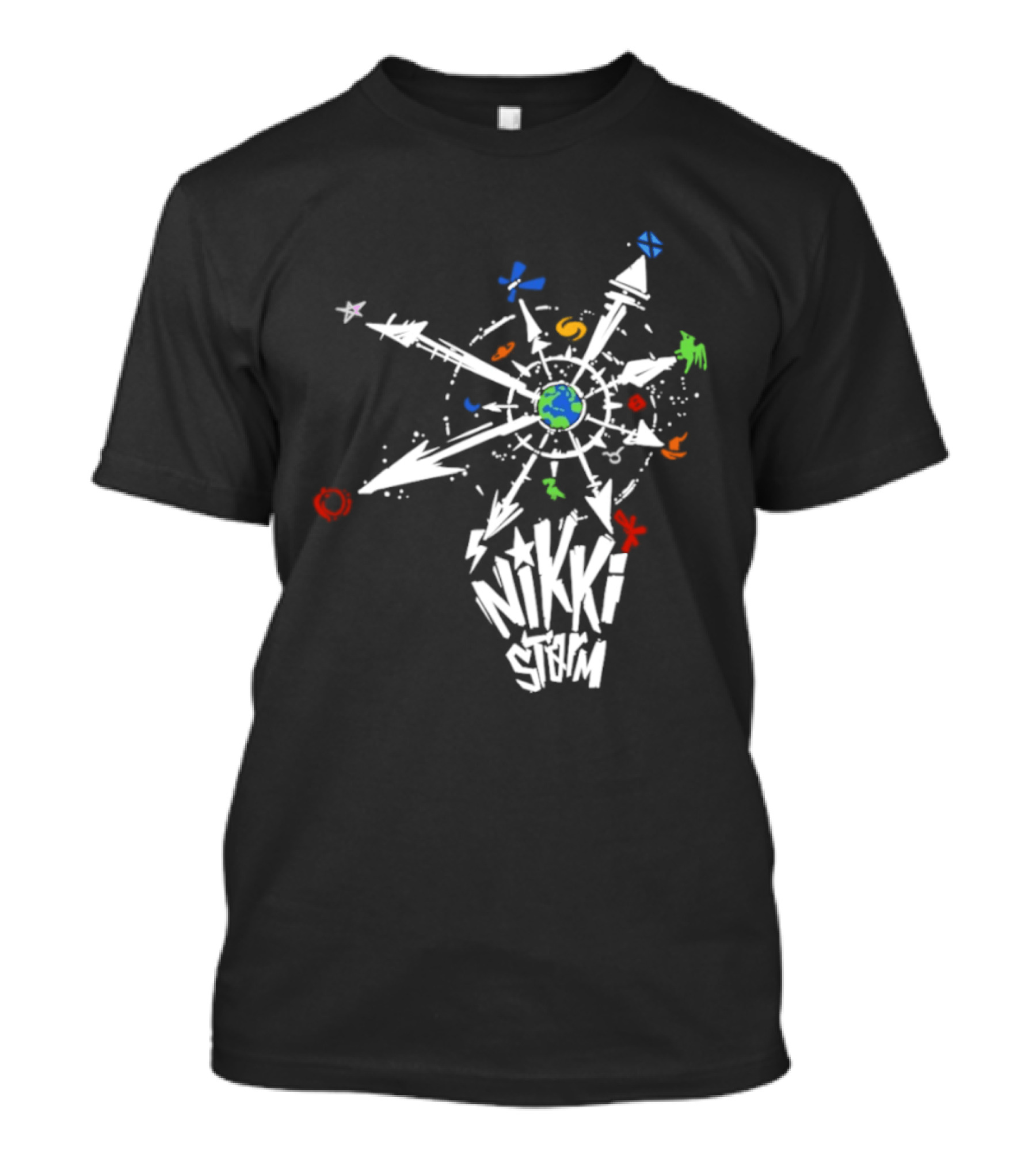 Nikki Storm Best In The Galaxy Star Map T-Shirt