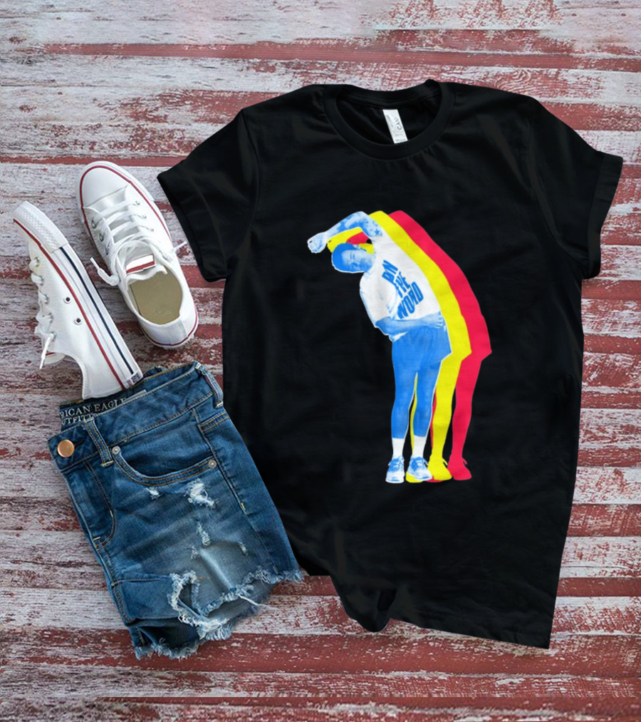 BNLDFWD Stretch Harry Retro Colorful Fitness Vibes T-Shirt