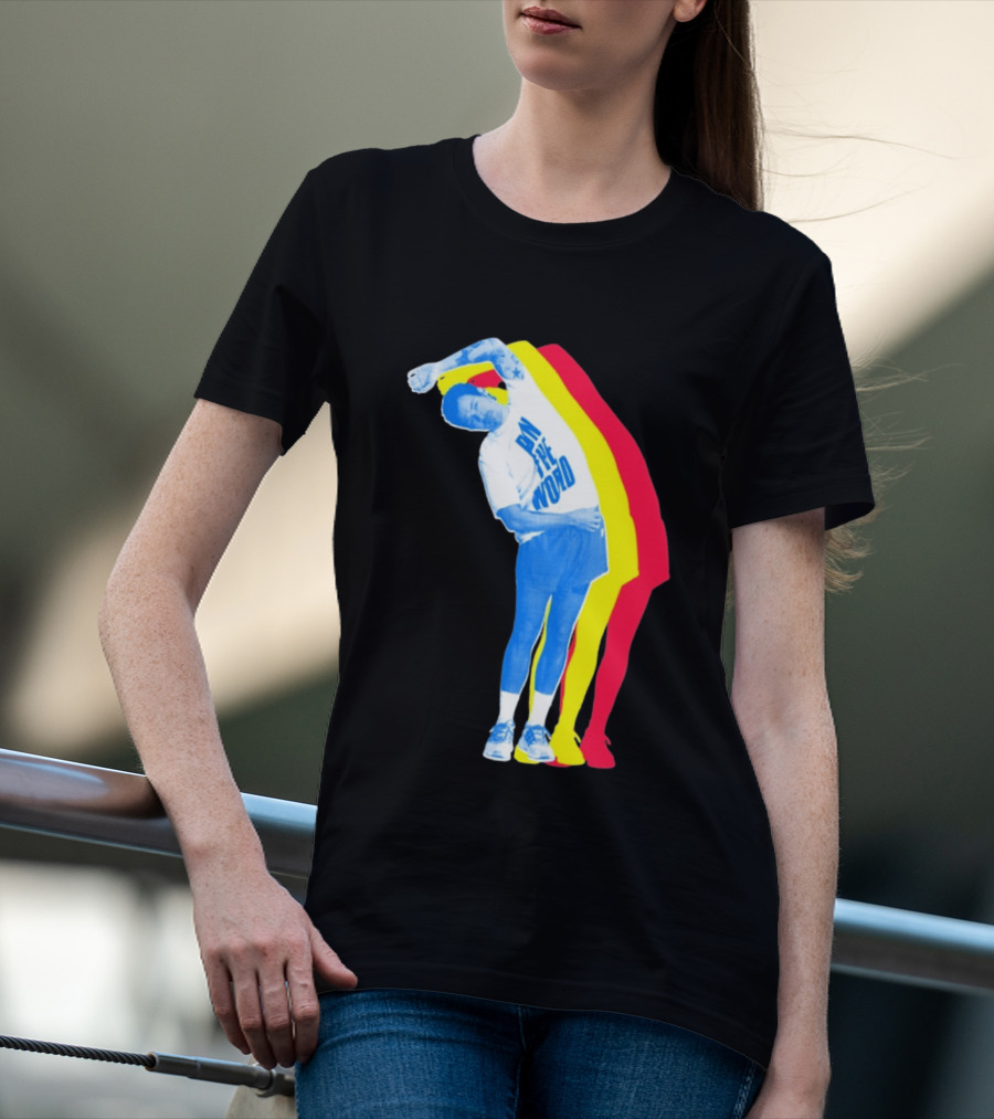BNLDFWD Stretch Harry Retro Colorful Fitness Vibes T-Shirt