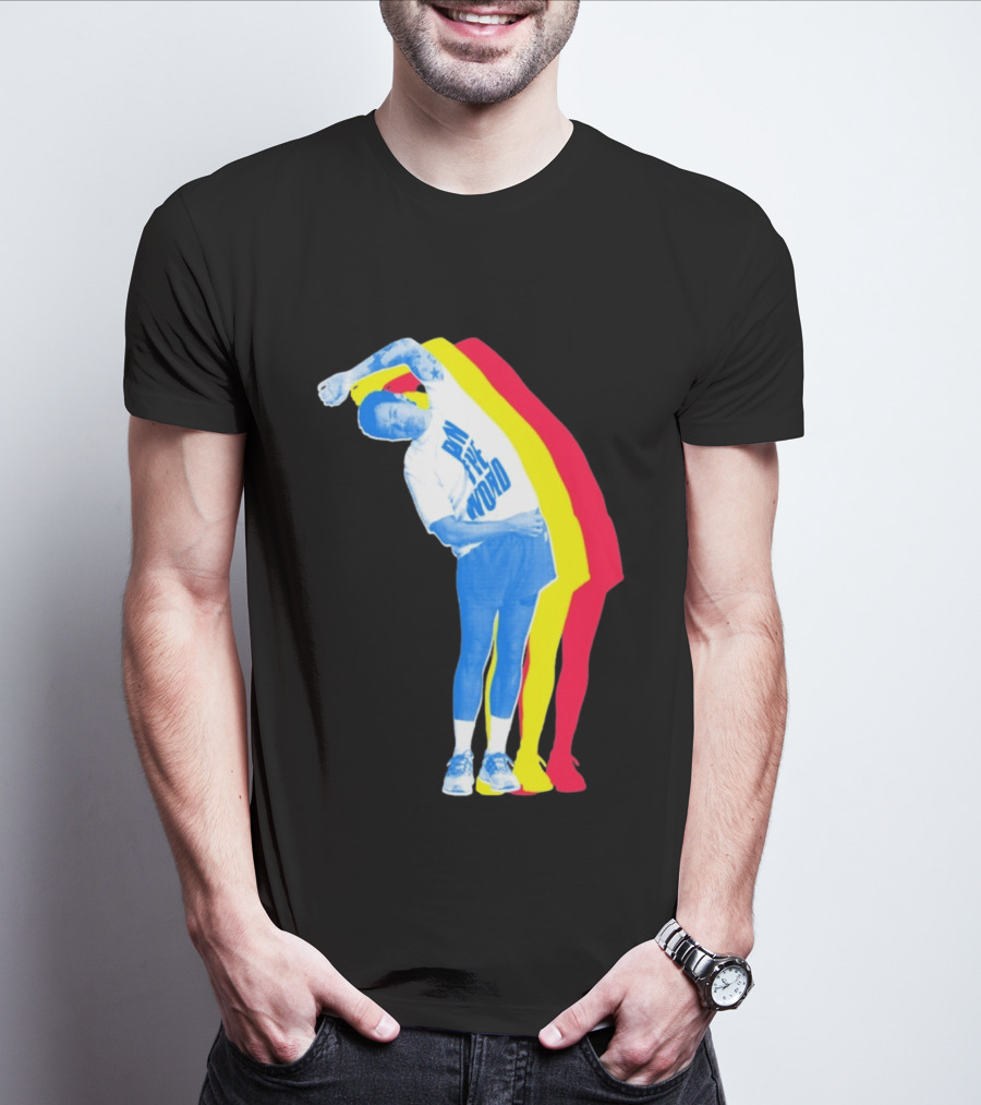 BNLDFWD Stretch Harry Retro Colorful Fitness Vibes T-Shirt