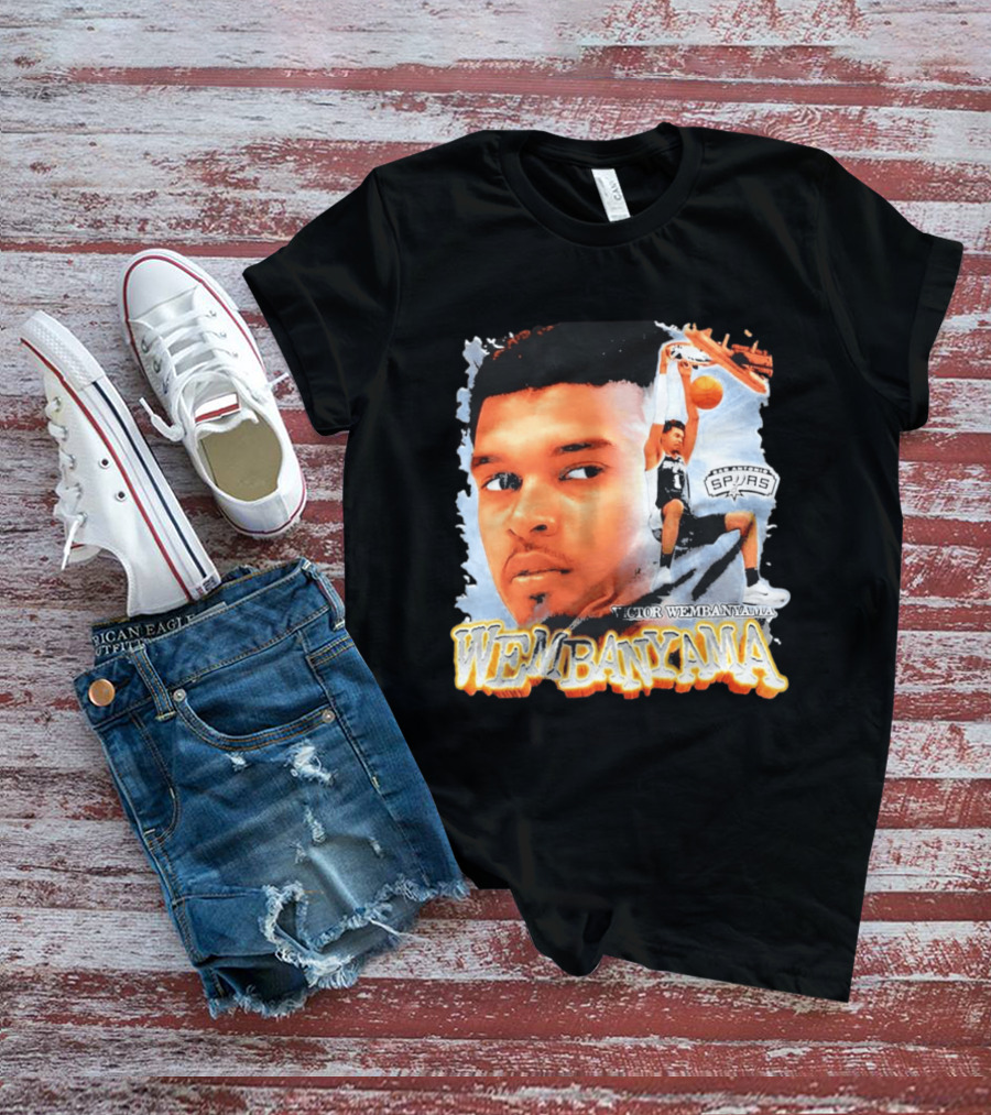 Victor Wembanyama San Antonio Spurs Basketball 2026 T-Shirt