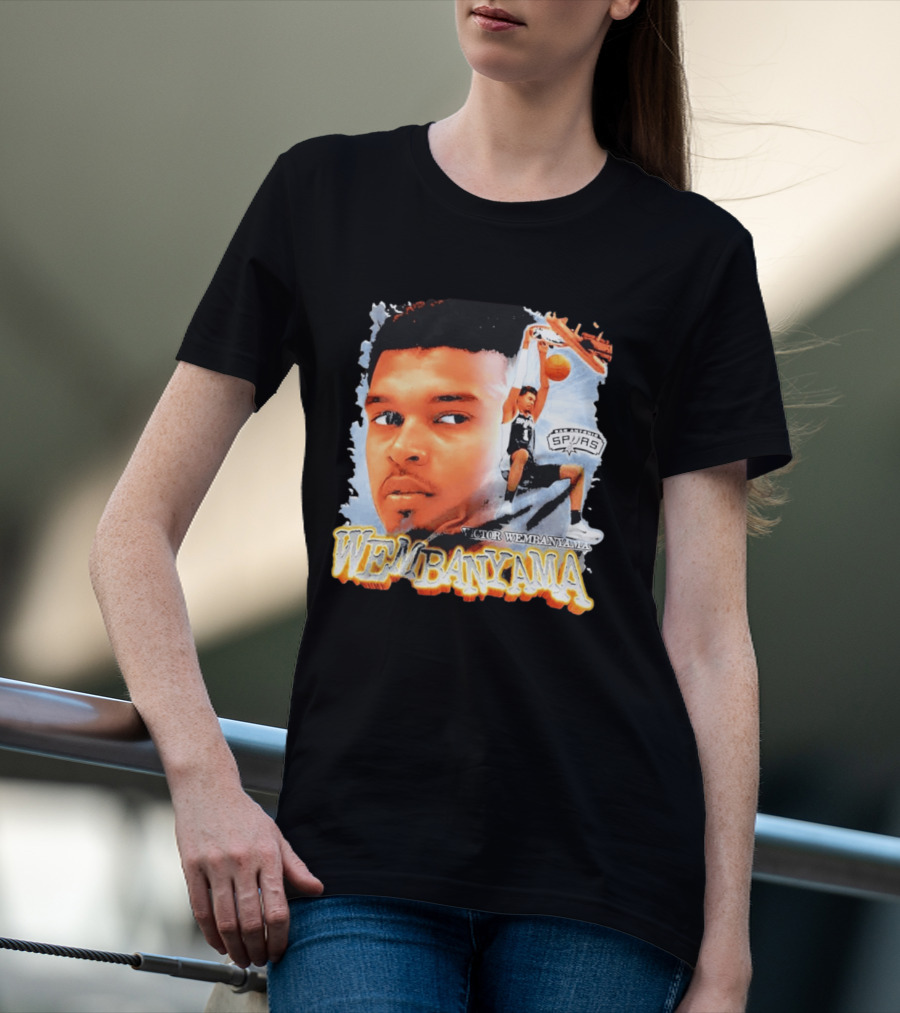 Victor Wembanyama San Antonio Spurs Basketball 2026 T-Shirt