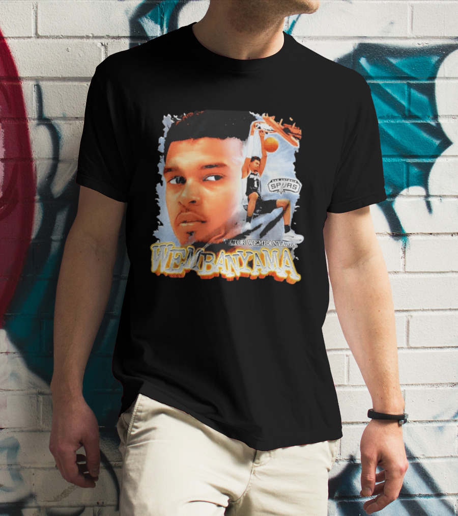 Victor Wembanyama San Antonio Spurs Basketball 2026 T-Shirt