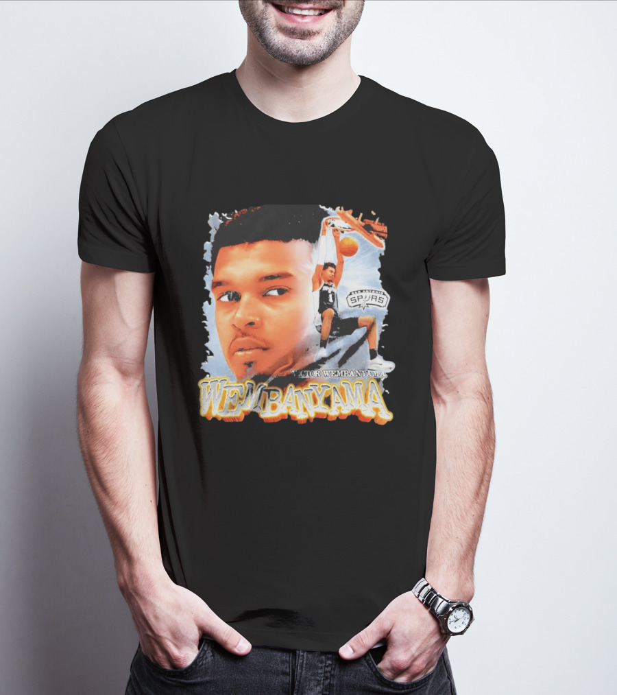 Victor Wembanyama San Antonio Spurs Basketball 2026 T-Shirt