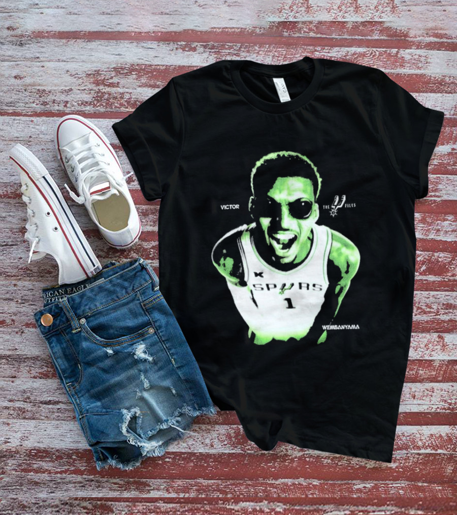 Victor Wembanyama Wemby Alien Spurs NBA 1 T-Shirt