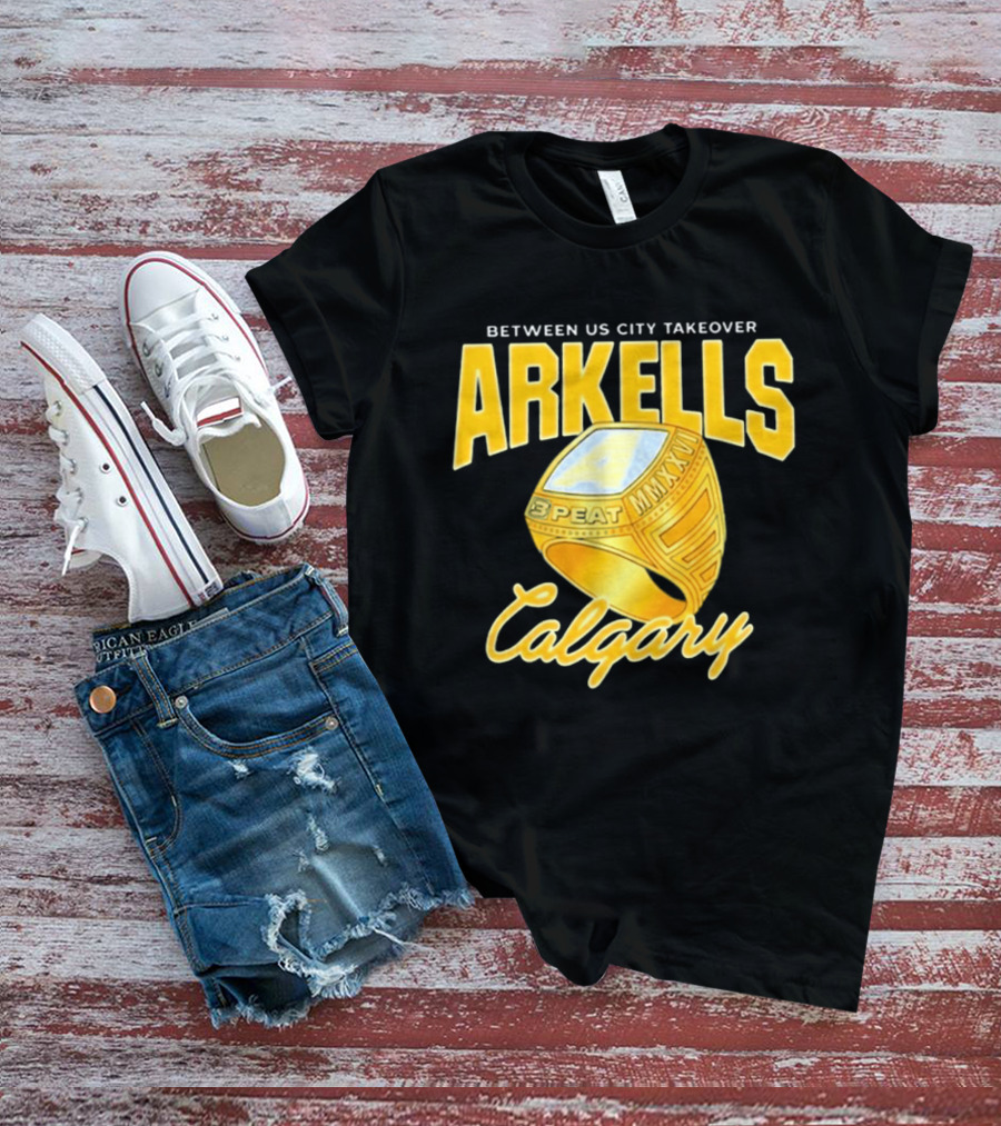Arkells Between Us City Takeover 3 Peat Calgary T-Shirt