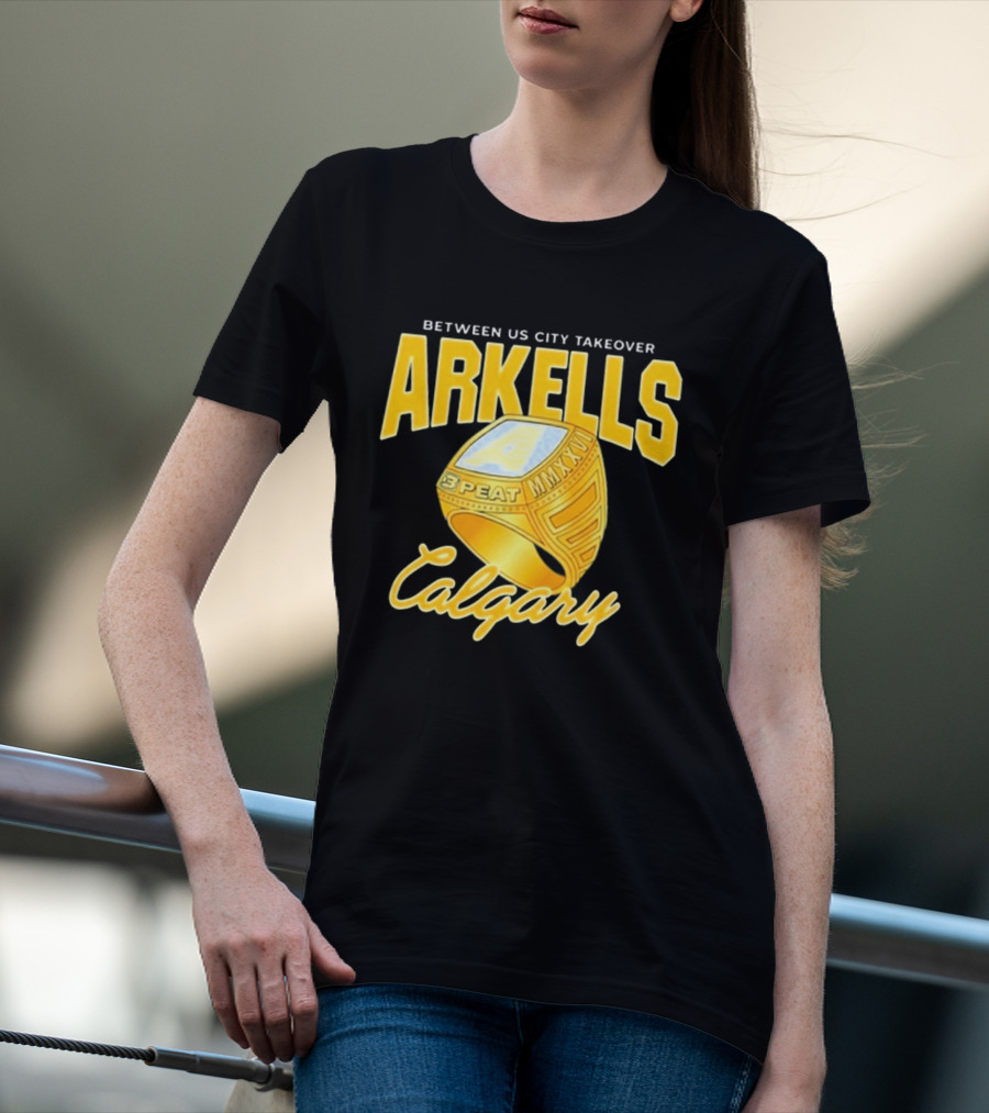 Arkells Between Us City Takeover 3 Peat Calgary T-Shirt