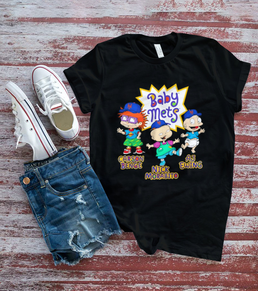 Baby Mets Carson Benge Nick Morabito AJ Ewing Characters T-Shirt