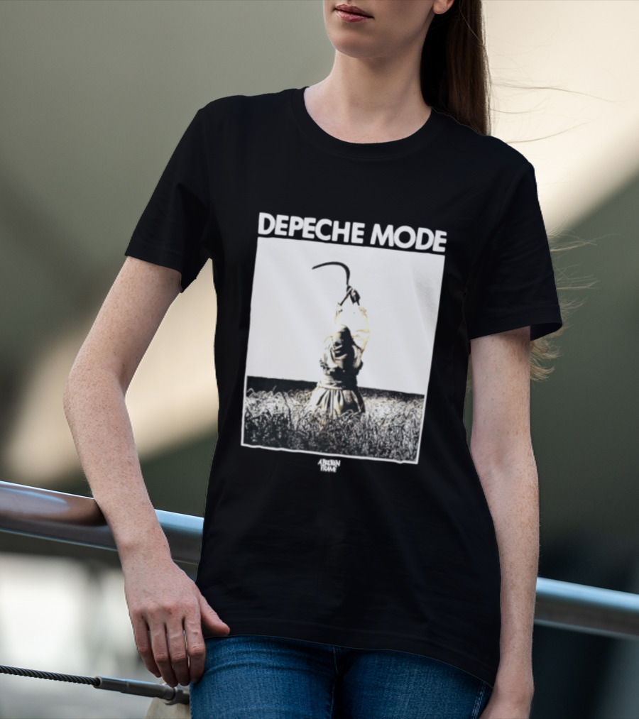Depeche Mode A Broken Frame Album Wheat Field Scythe Image T-Shirt
