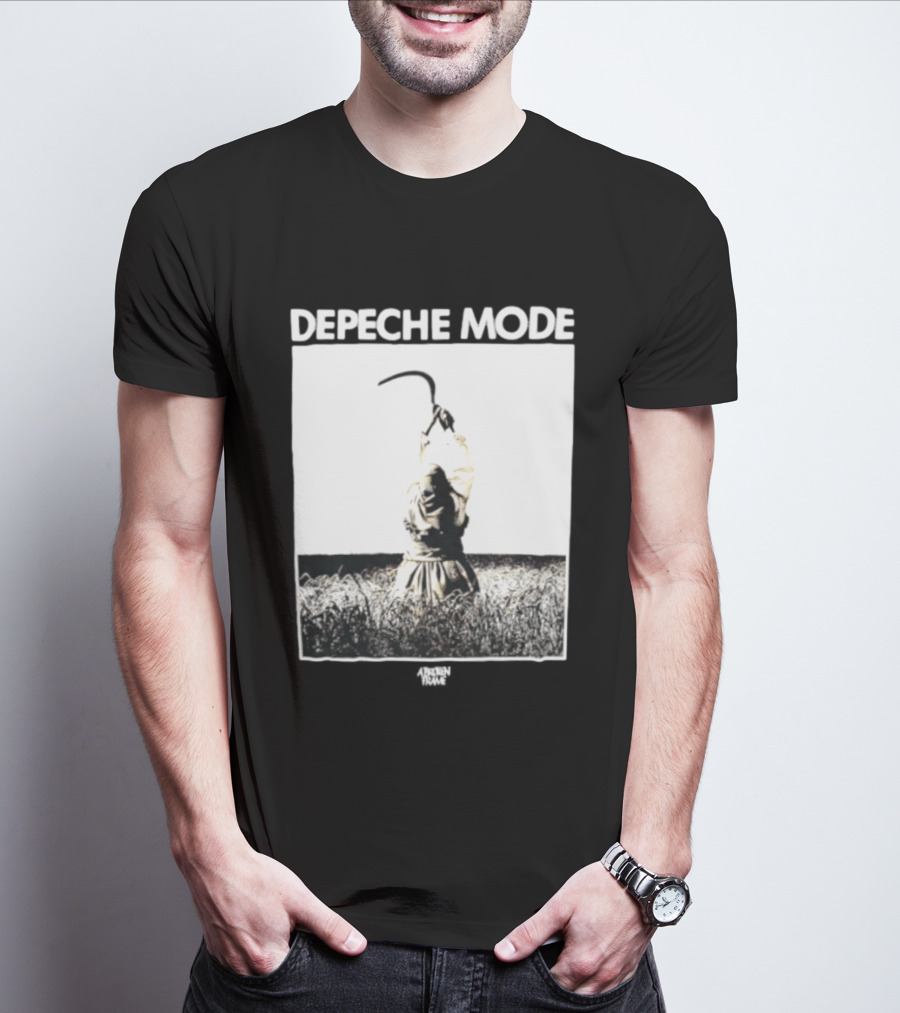Depeche Mode A Broken Frame Album Wheat Field Scythe Image T-Shirt