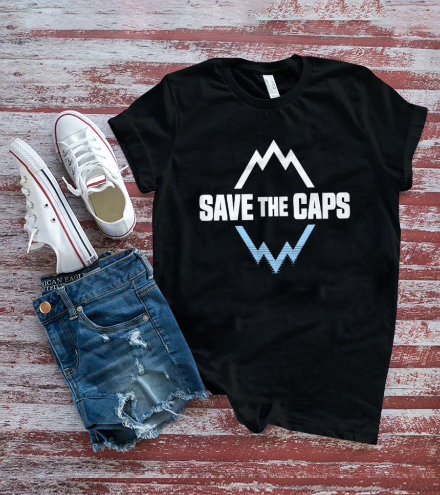 Save The Caps Vancouver Whitecaps FC Mountain T-Shirt