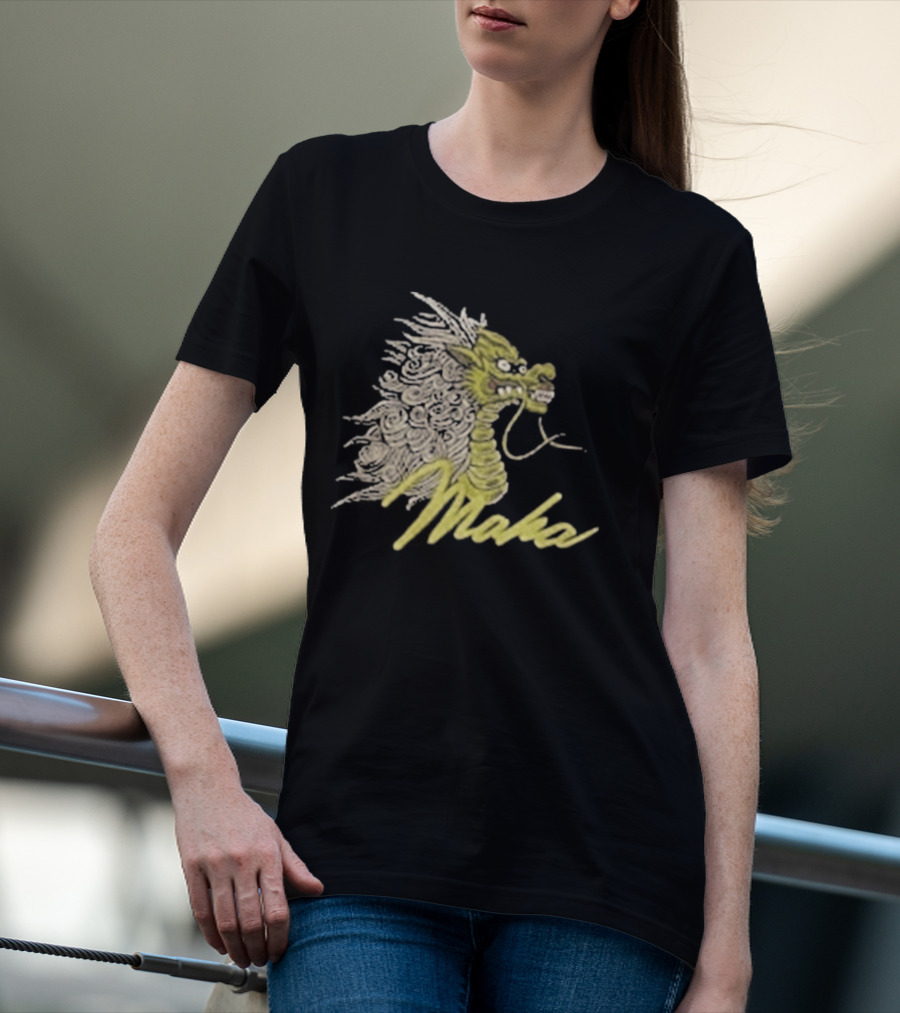 Shelflife Maharishi Year Of The Fire Dragon Motif Make T-Shirt