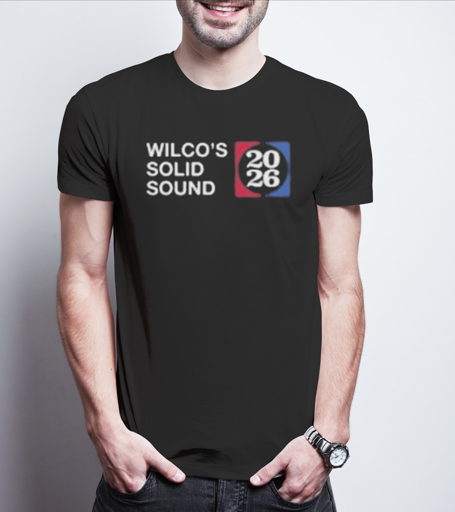 Wilco's Solid Sound 2026 Finish Line Event T-Shirt