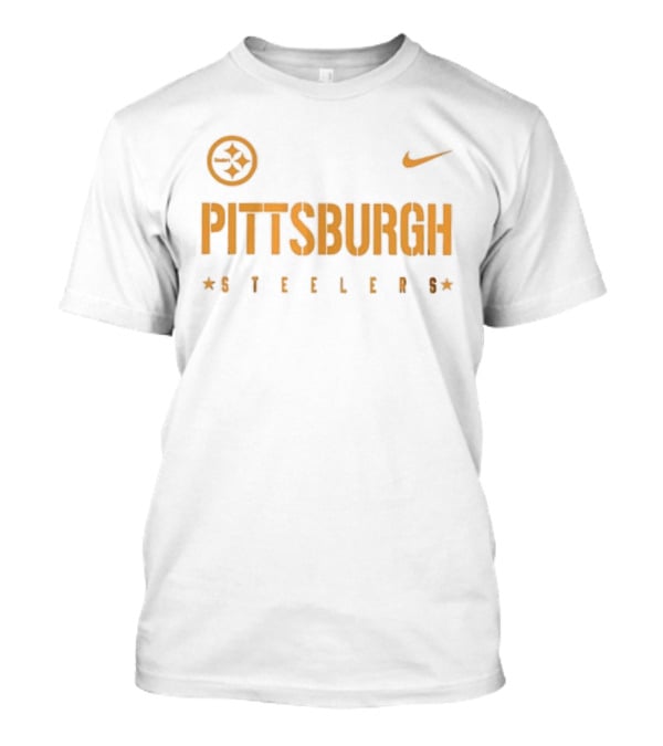 Pittsburgh Steelers Nike Dragon Ball Z Goku Collaboration Two Sided T-Shirt