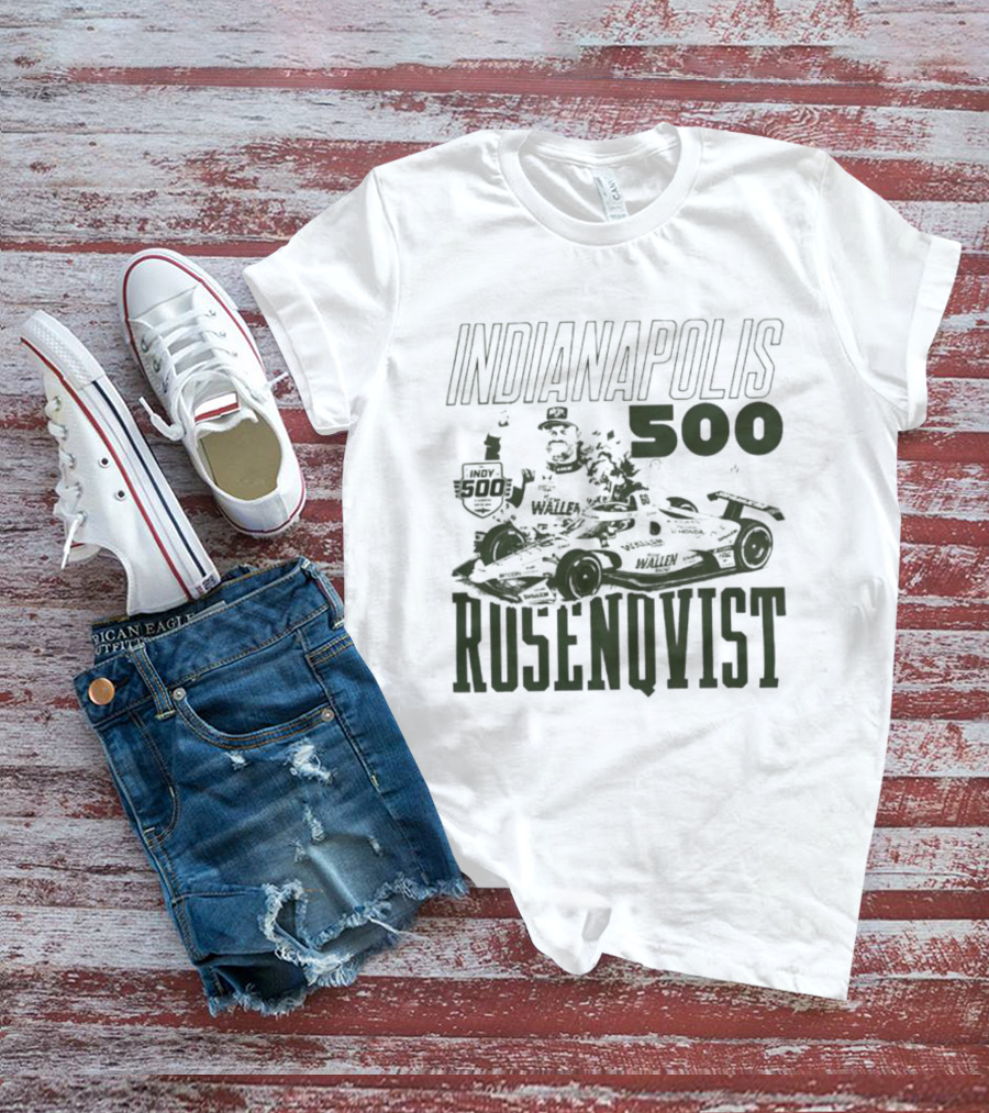Indianapolis 500 Rosenqvist Racing Champion Car 2026 T-Shirt