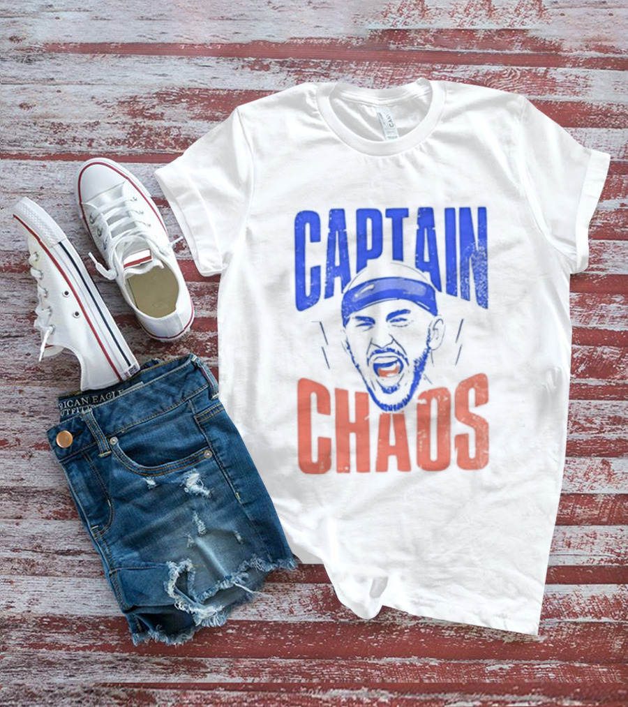 Alex Caruso Captain Chaos OKC Thunder NBA Basketball T-Shirt