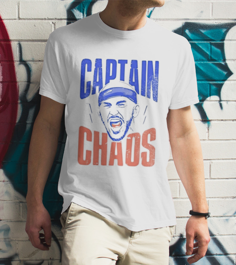 Alex Caruso Captain Chaos OKC Thunder NBA Basketball T-Shirt