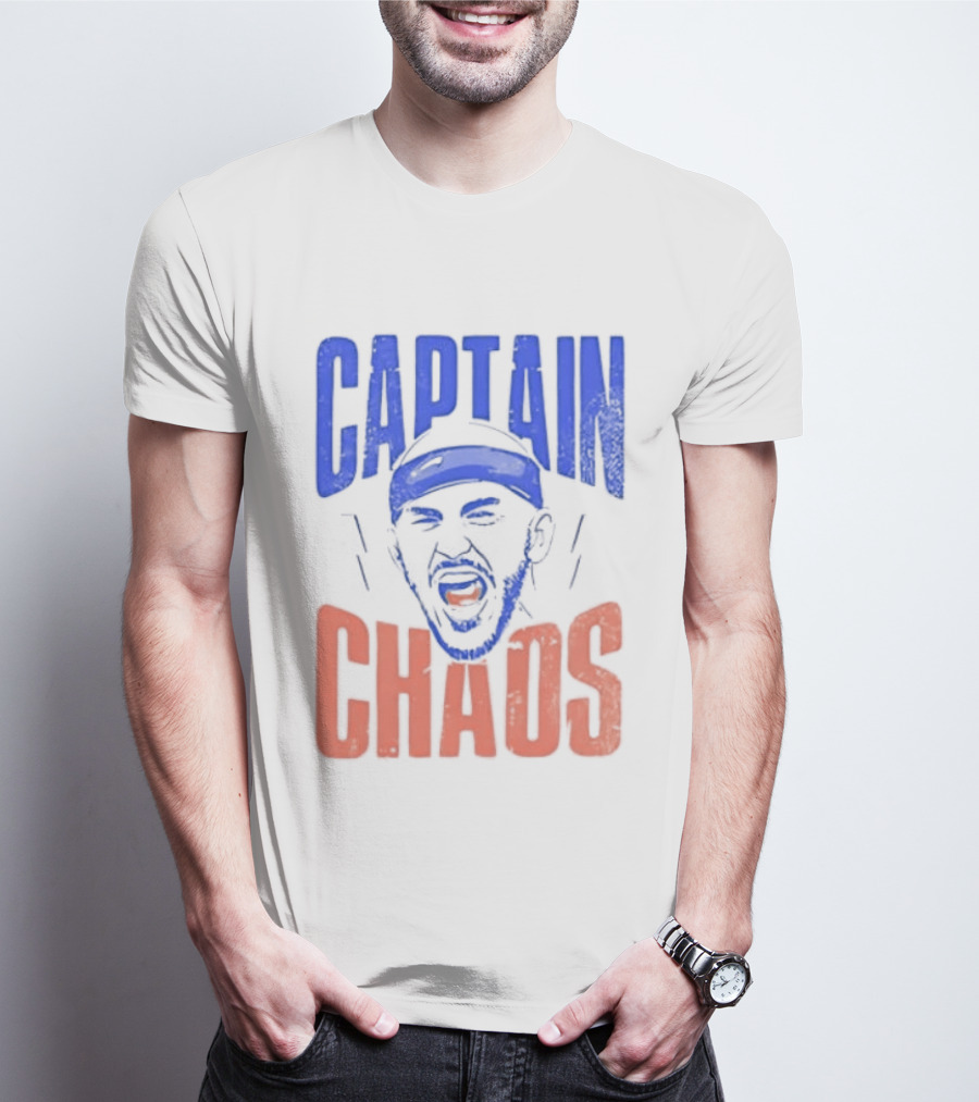 Alex Caruso Captain Chaos OKC Thunder NBA Basketball T-Shirt