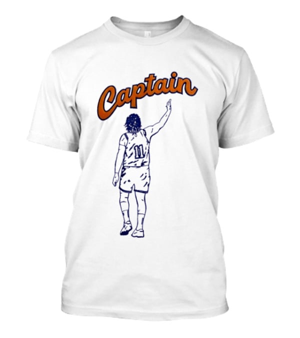 Allan Houston Number 11 New York Knicks Captain Basketball Madison Square Garden NBA T-Shirt