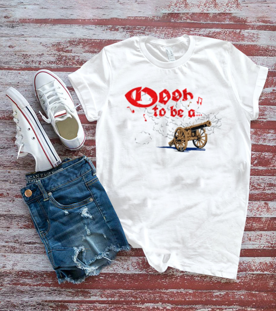 Arsenal Football Club Premier League Ooh To Be A Cannon Arsenal Fan Celebration T-Shirt