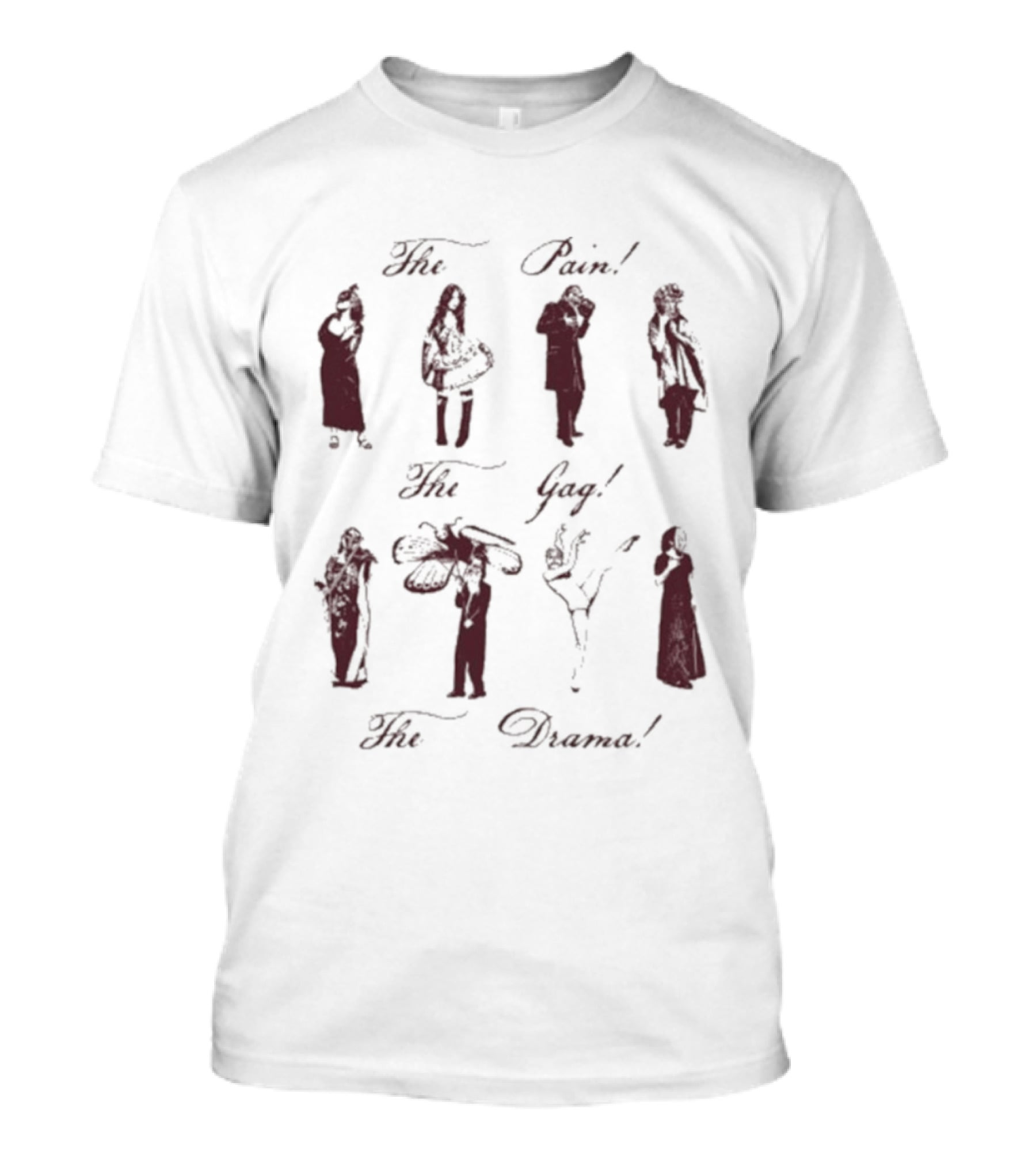 Emei Characters Of The Opera Pain Joy Drama T-Shirt