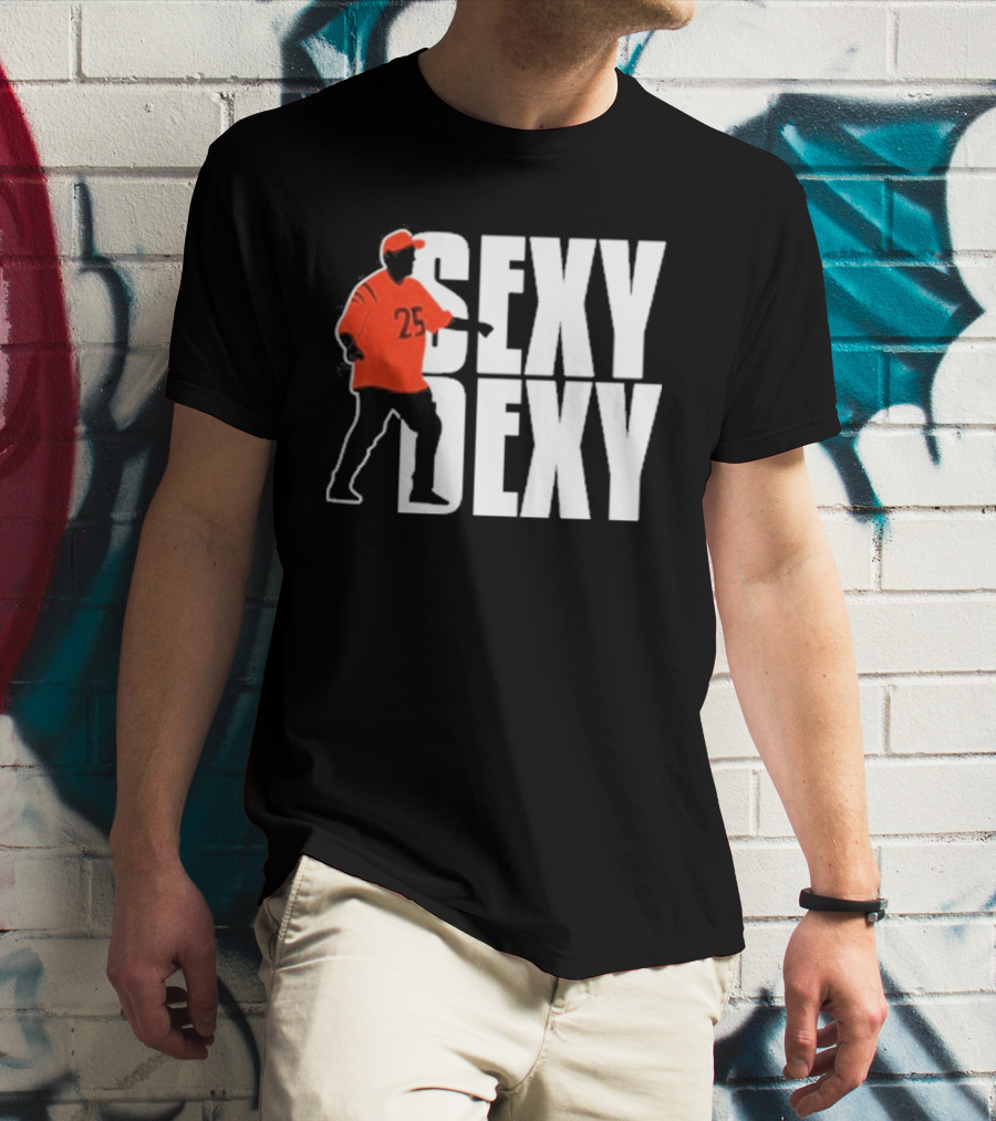Sexy Dexy 25 Bold Sports Figure T-Shirt
