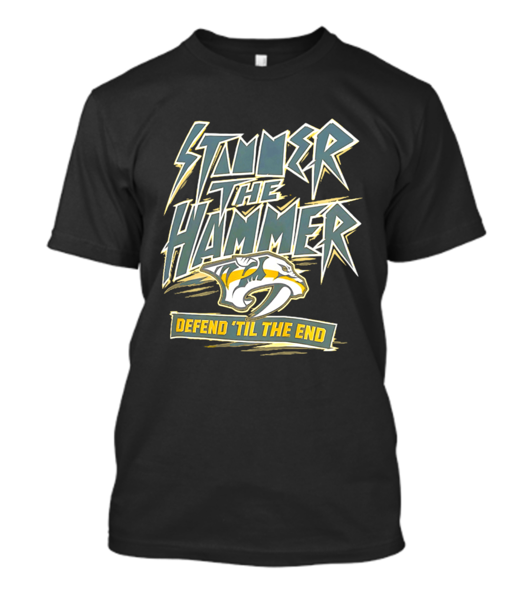 Stunner The Hammer Defend 'Til The End Predators T-Shirt