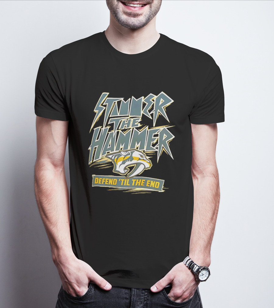 Stunner The Hammer Defend 'Til The End Predators T-Shirt