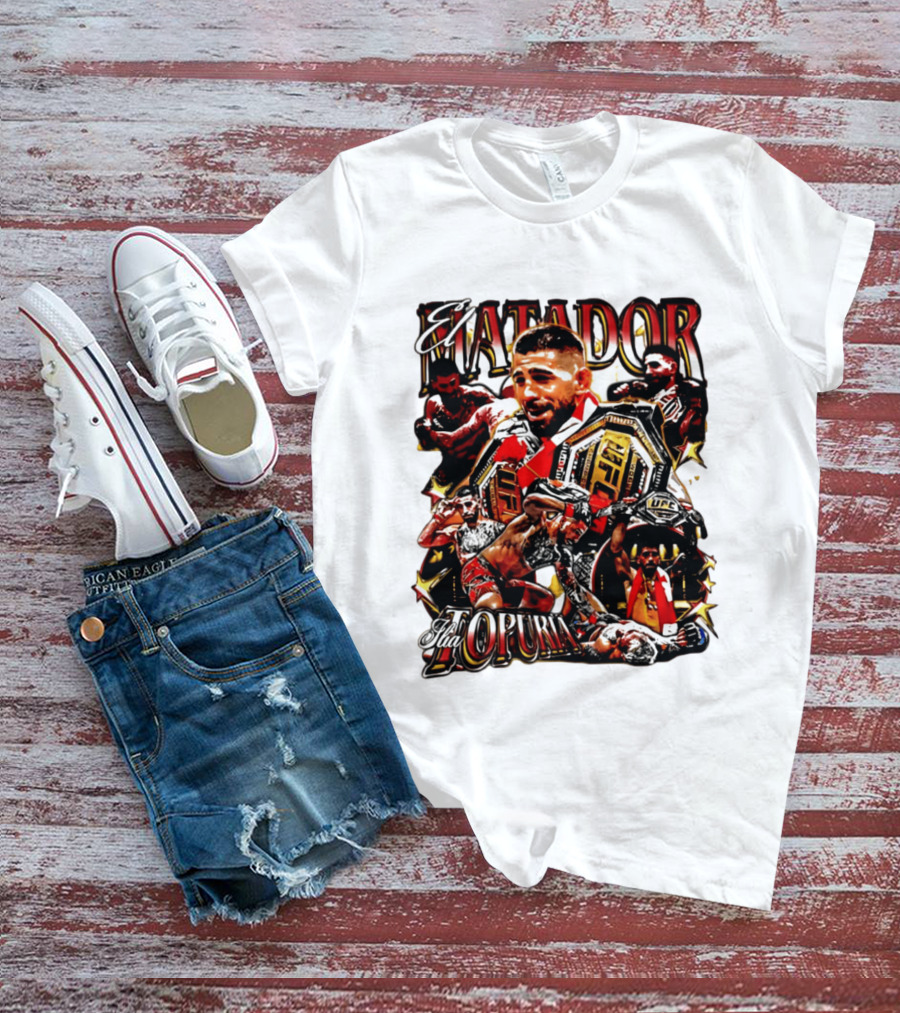 El Matador Ilia Topuria UFC Champion Fighter T-Shirt