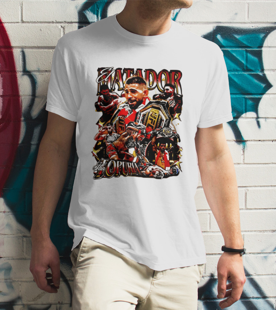El Matador Ilia Topuria UFC Champion Fighter T-Shirt