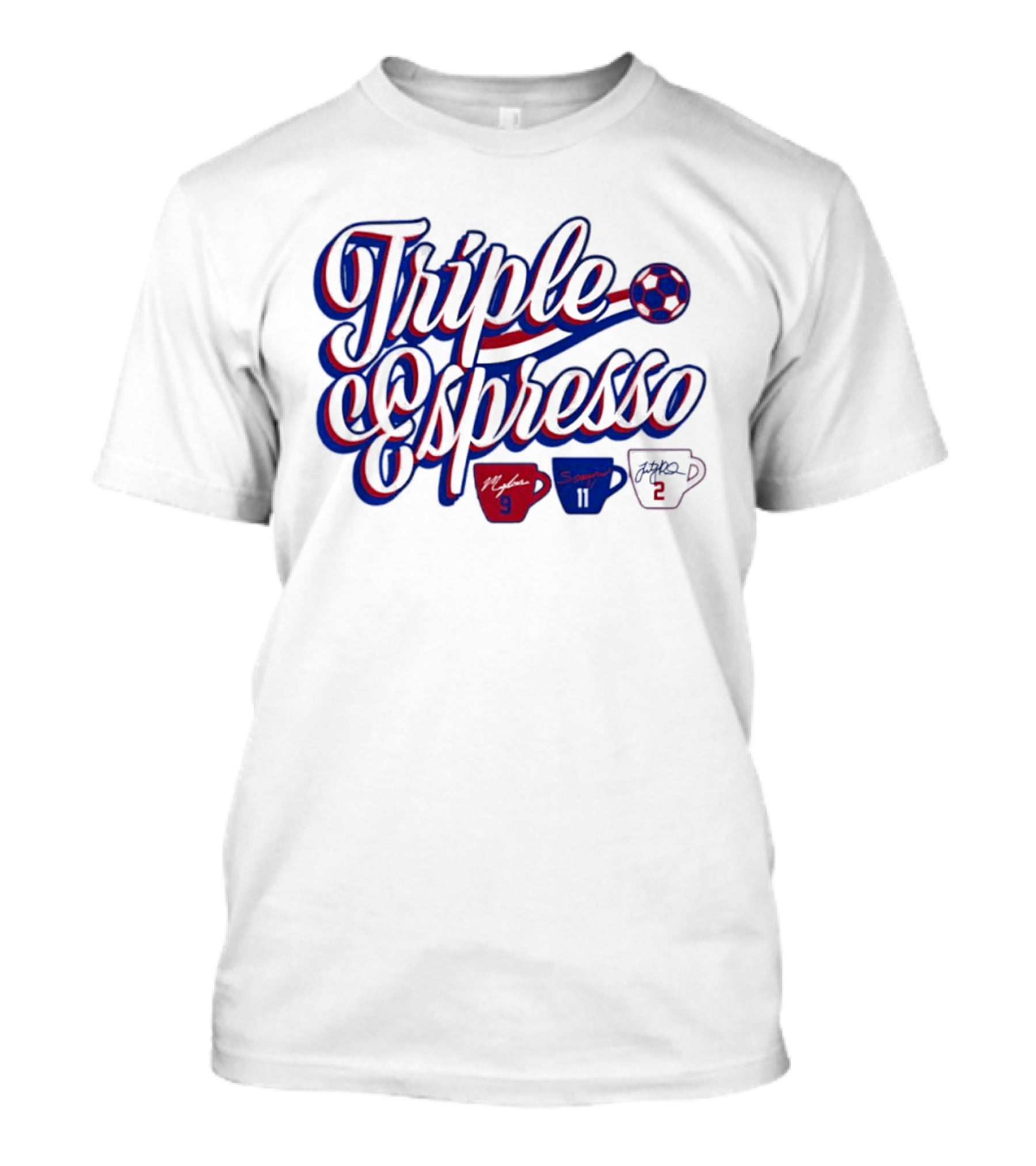 Triple Espresso Midge Purce Sonya Berman Fitzpatrick Women's Soccer T-Shirt