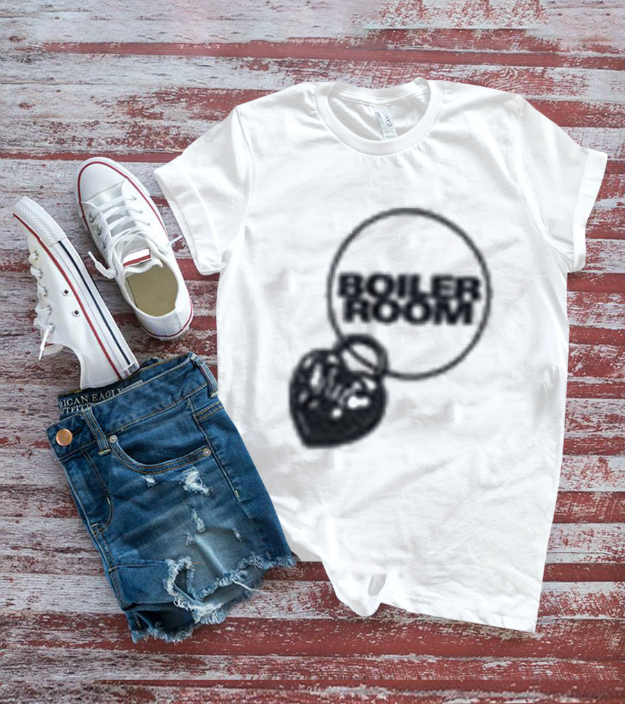 Paris Lovers Boiler Room Heart Lock T-Shirt