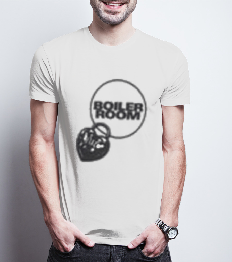 Paris Lovers Boiler Room Heart Lock T-Shirt