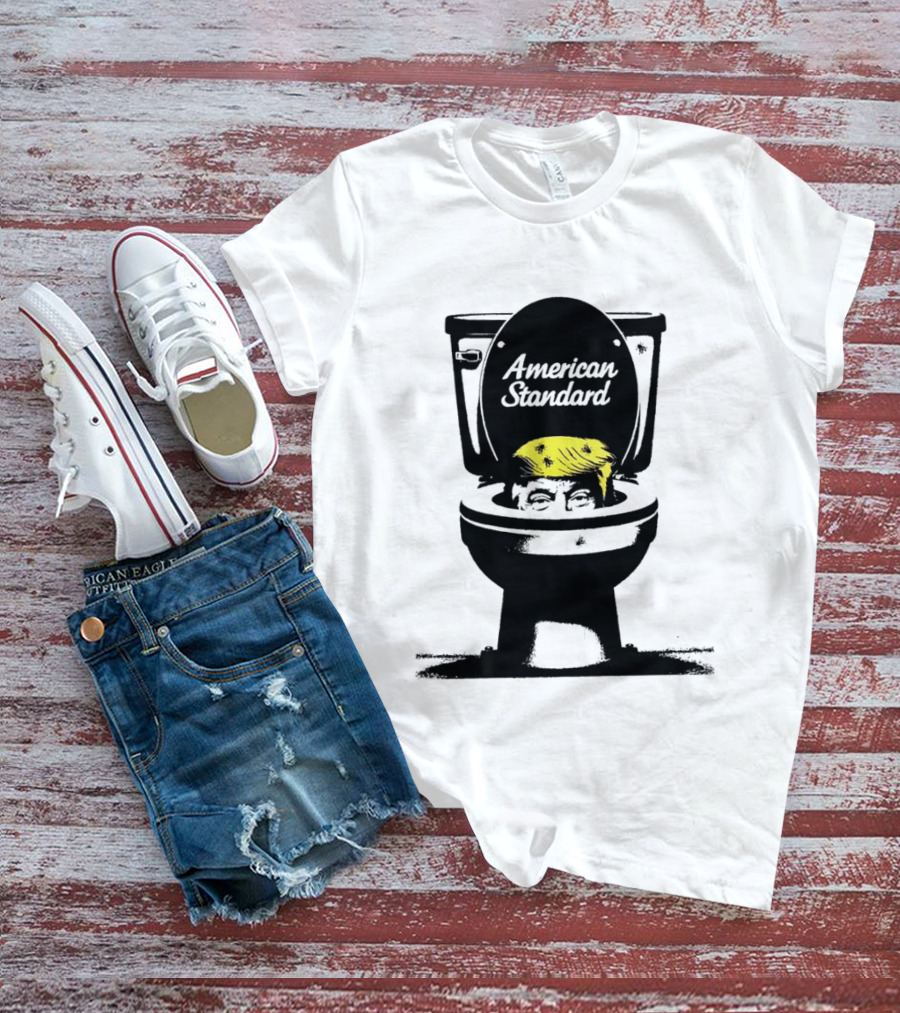 American Standard Donald Trump Toilet Humor T-Shirt