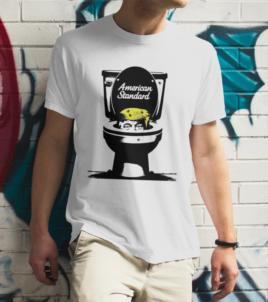 American Standard Donald Trump Toilet Humor T-Shirt