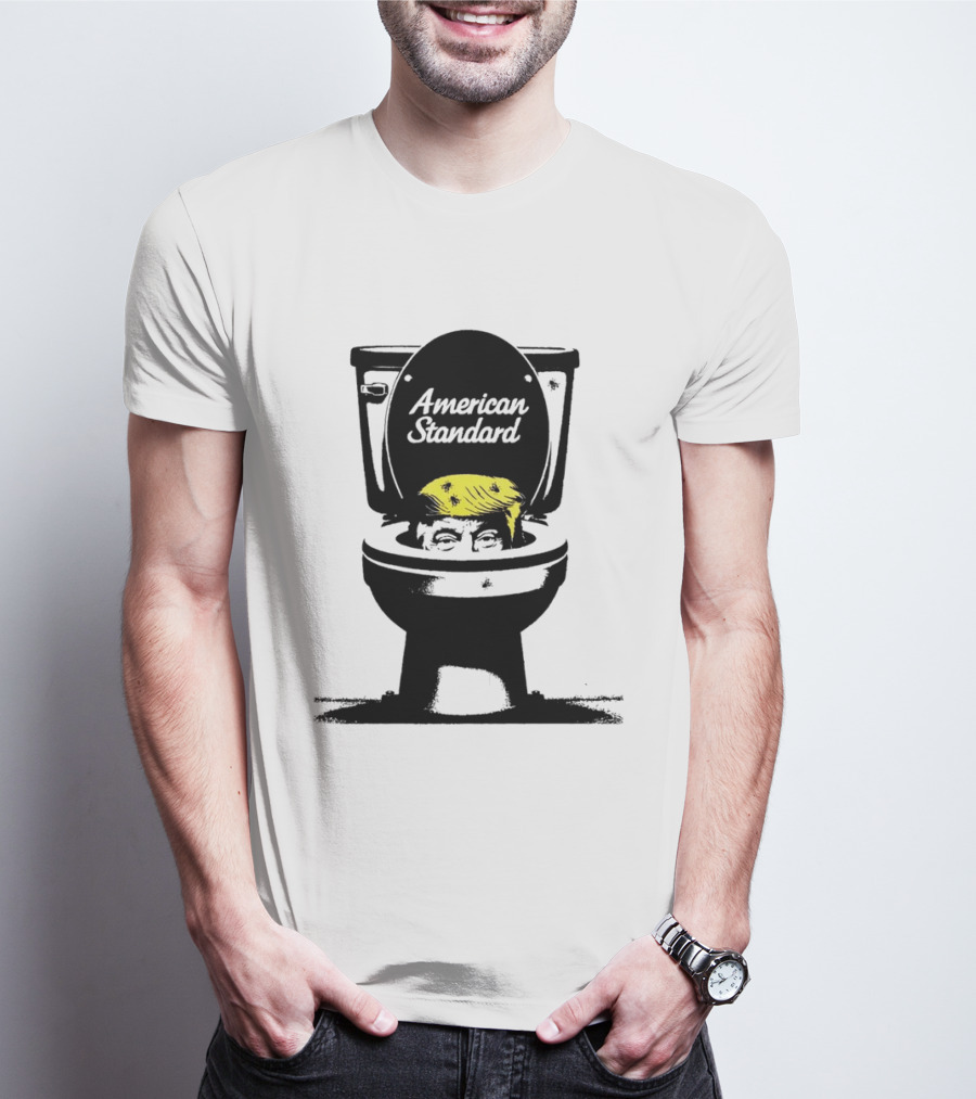American Standard Donald Trump Toilet Humor T-Shirt
