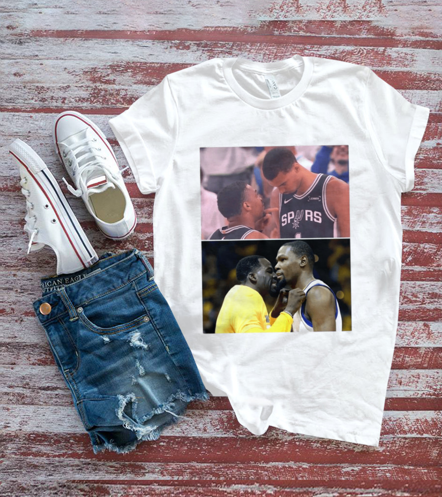 Wemby Keldon Johnson Spurs Draymond Meme Recreation T-Shirt