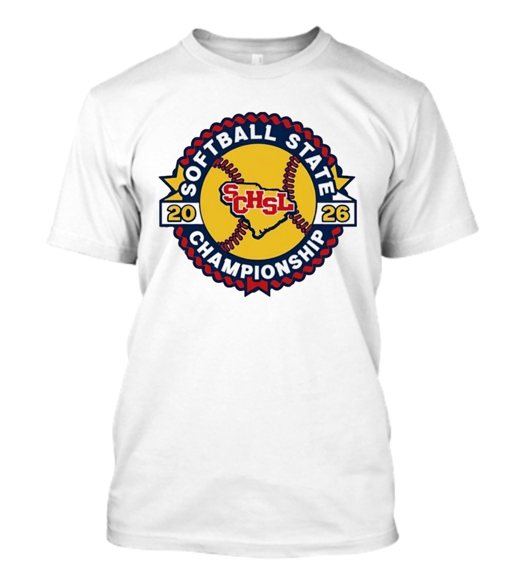 SCHSL Softball State Championship South Carolina High School League 2026 T-Shirt