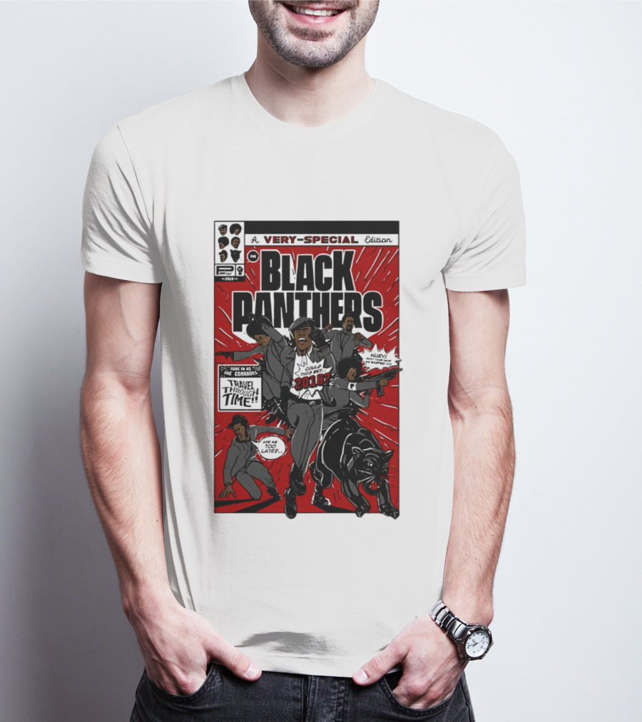 A Very Special Edition The Black Panthers Travel Through Time 2018 T-Shirt