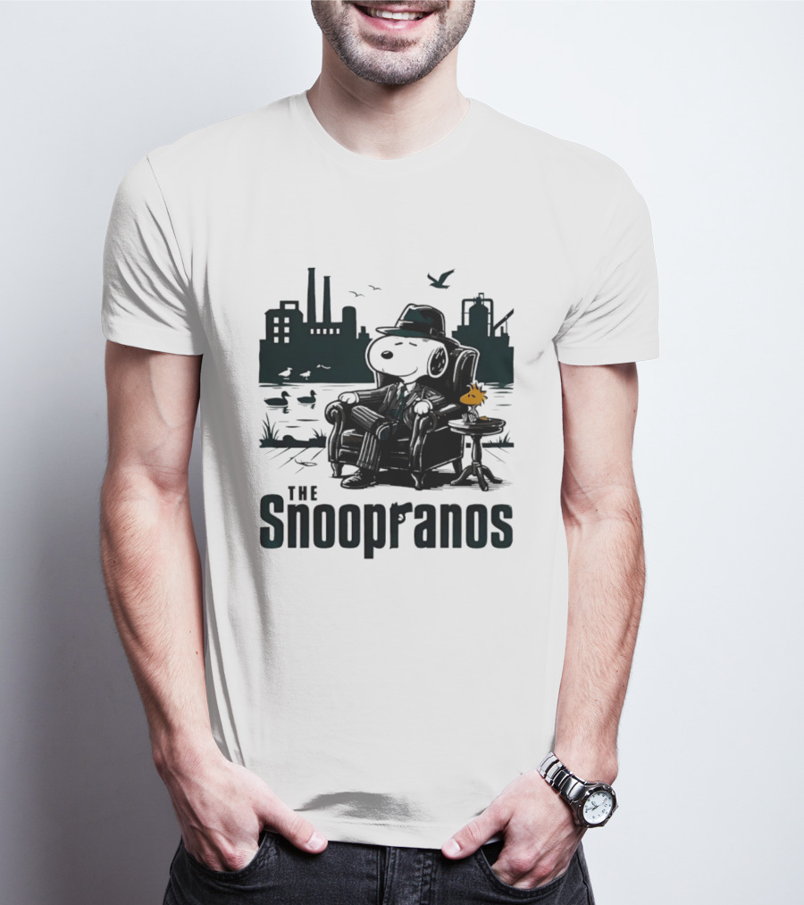 The Snoopranos Snoopy Woodstock Peanuts Mafia T-Shirt
