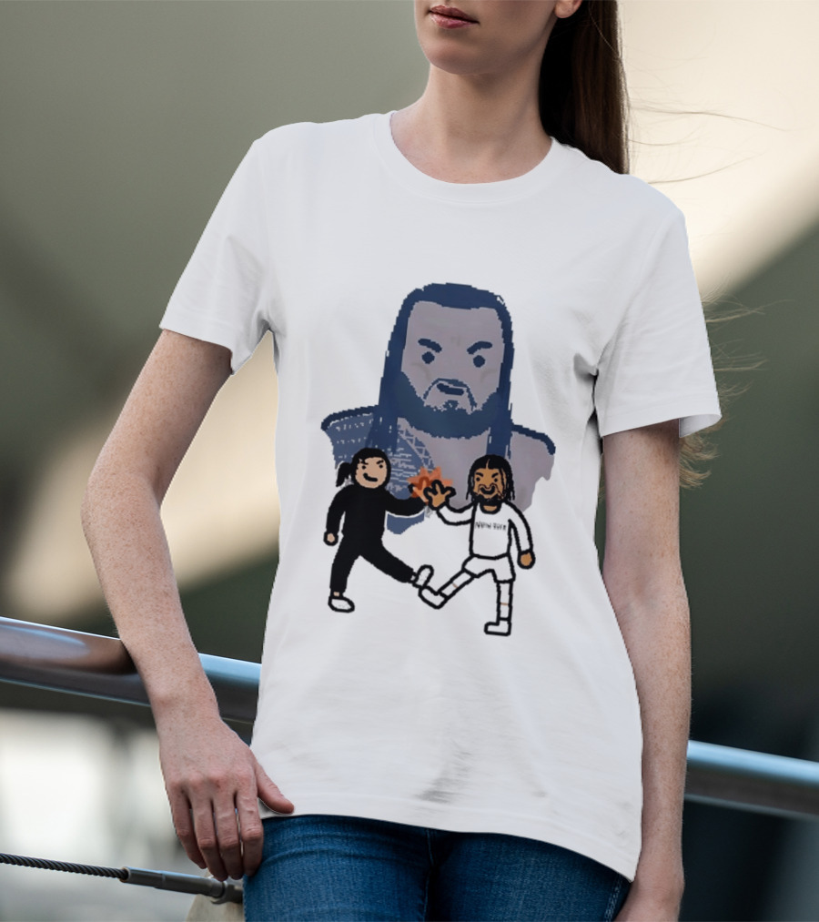 New York Knicks Acknowledge Me NBA Paint T-Shirt