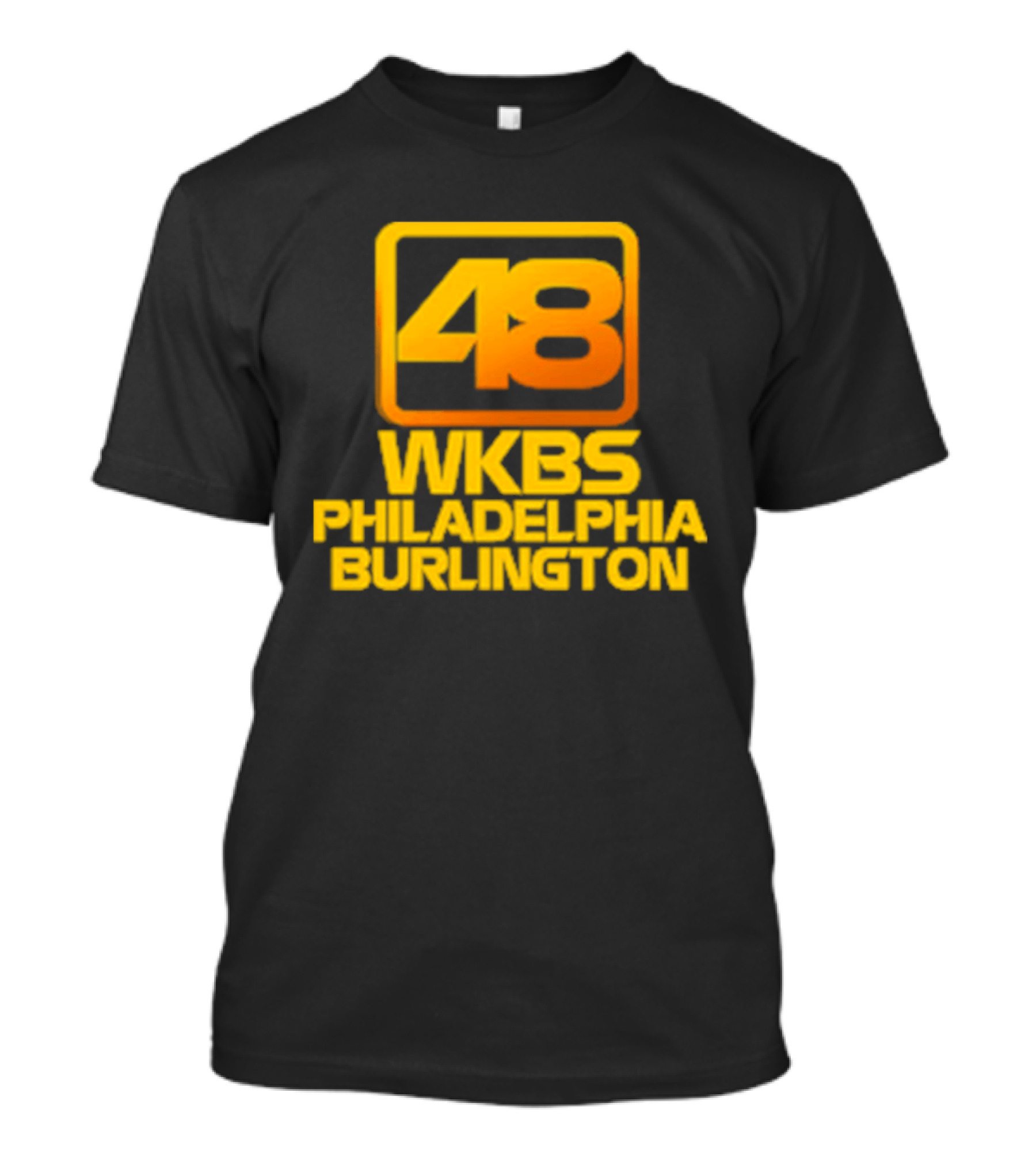48 WKBS Philadelphia Burlington Vintage Television Broadcast T-Shirt