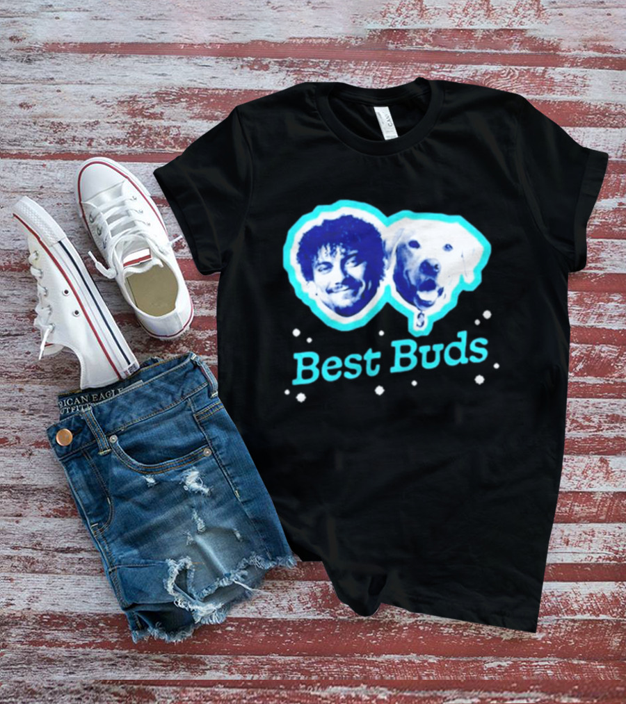 Best Buds Human And Dog Friendship T-Shirt
