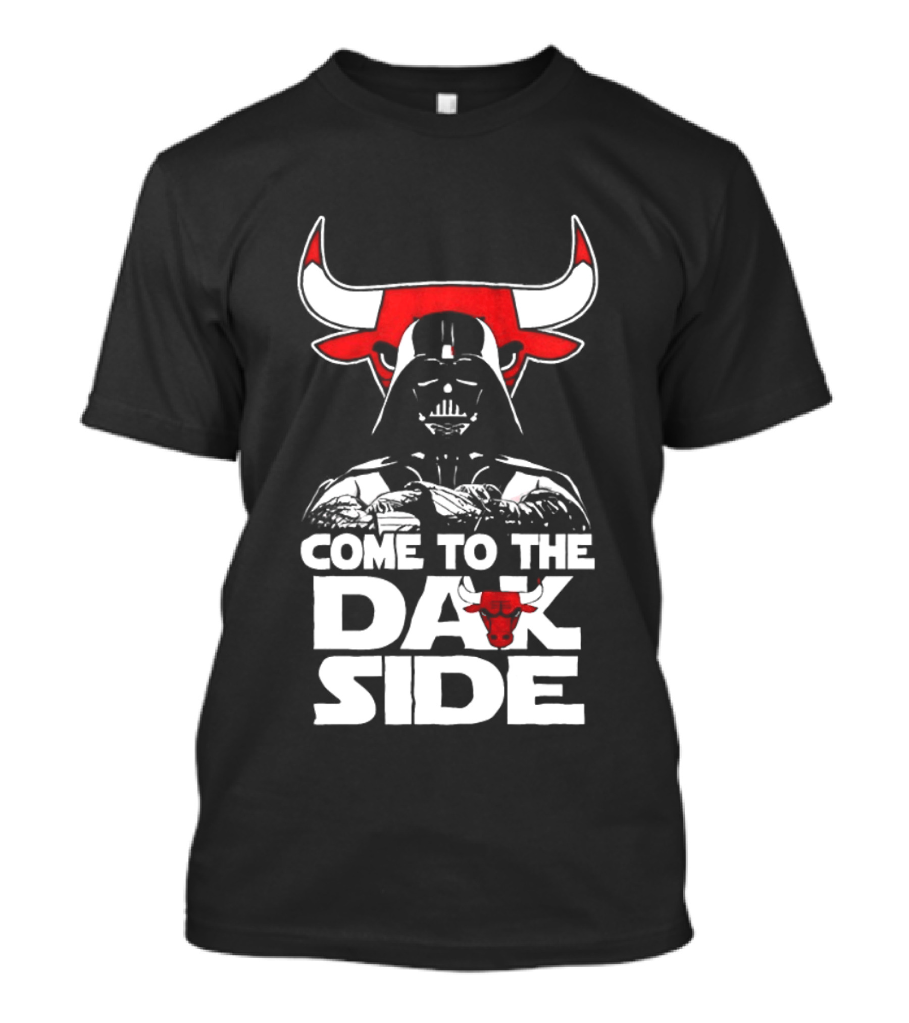 Come To The Dark Side Darth Vader Chicago Bulls Star Wars T-Shirt