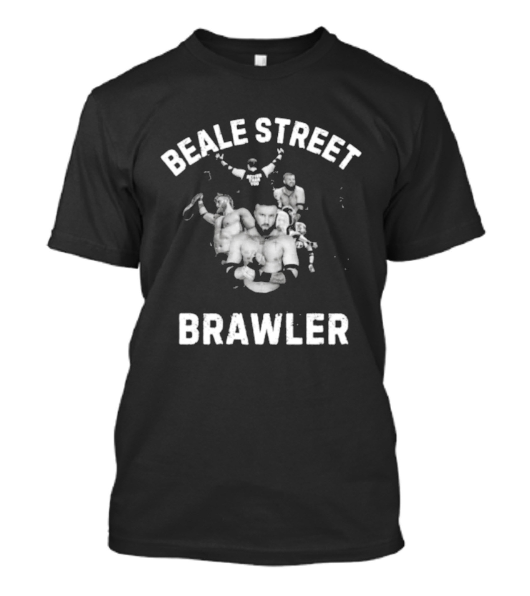 Beale Street Brawler Boxing Legends Collage T-Shirt