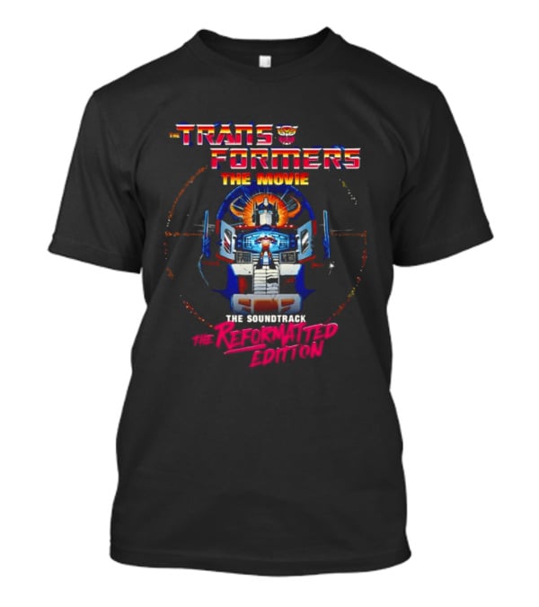 Transformers The Movie Soundtrack The Reformatted Edition Optimus Prime T-Shirt