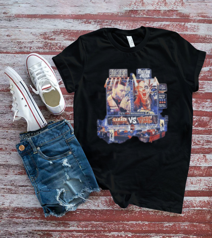 MJF Vs Darby Allin AEW World Championship Double Or Nothing 2026 May 24 Queens New York T-Shirt
