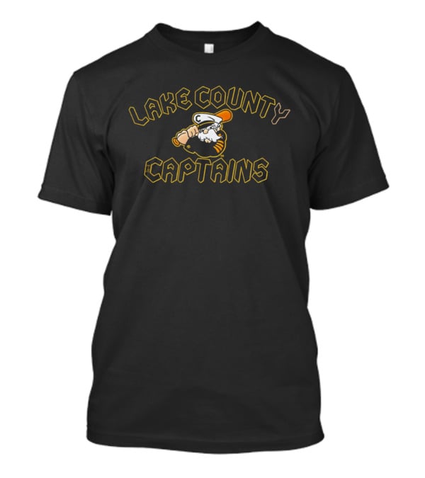 Lake County Captains C Baseball Embroidered T-Shirt